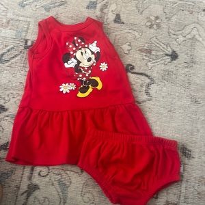 Disney Minnie Mouse dress with bloomers